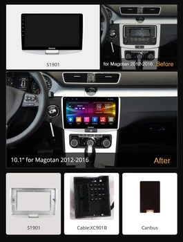 6 G+128G Ownice 8 Core Android 10.0 avtoradio, predvajalnik, GPS Za Volkswagen CC Magotan Passat b7 2012 2013 2016 DSP SPDIF